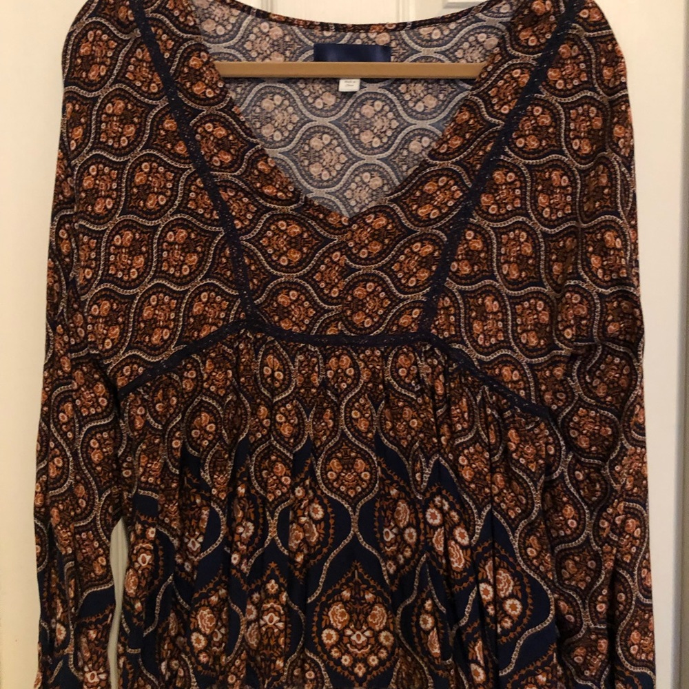 Patterned blouse